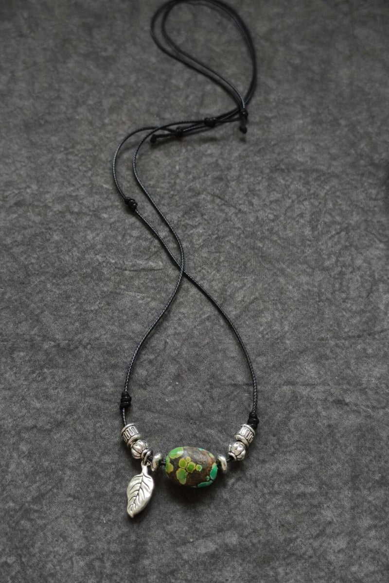 Collana in turchese naturale grezzo | Ly·coure del Tibet