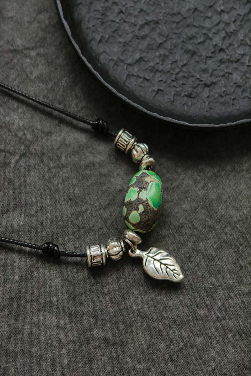 Collana in turchese naturale grezzo | Ly·coure del Tibet